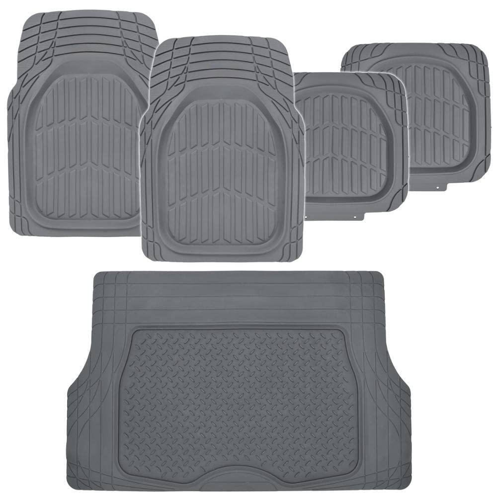 Reds Spade Flextough Deep Dish Heavy Duty Rubber Floor Mats Cargo Liner ...