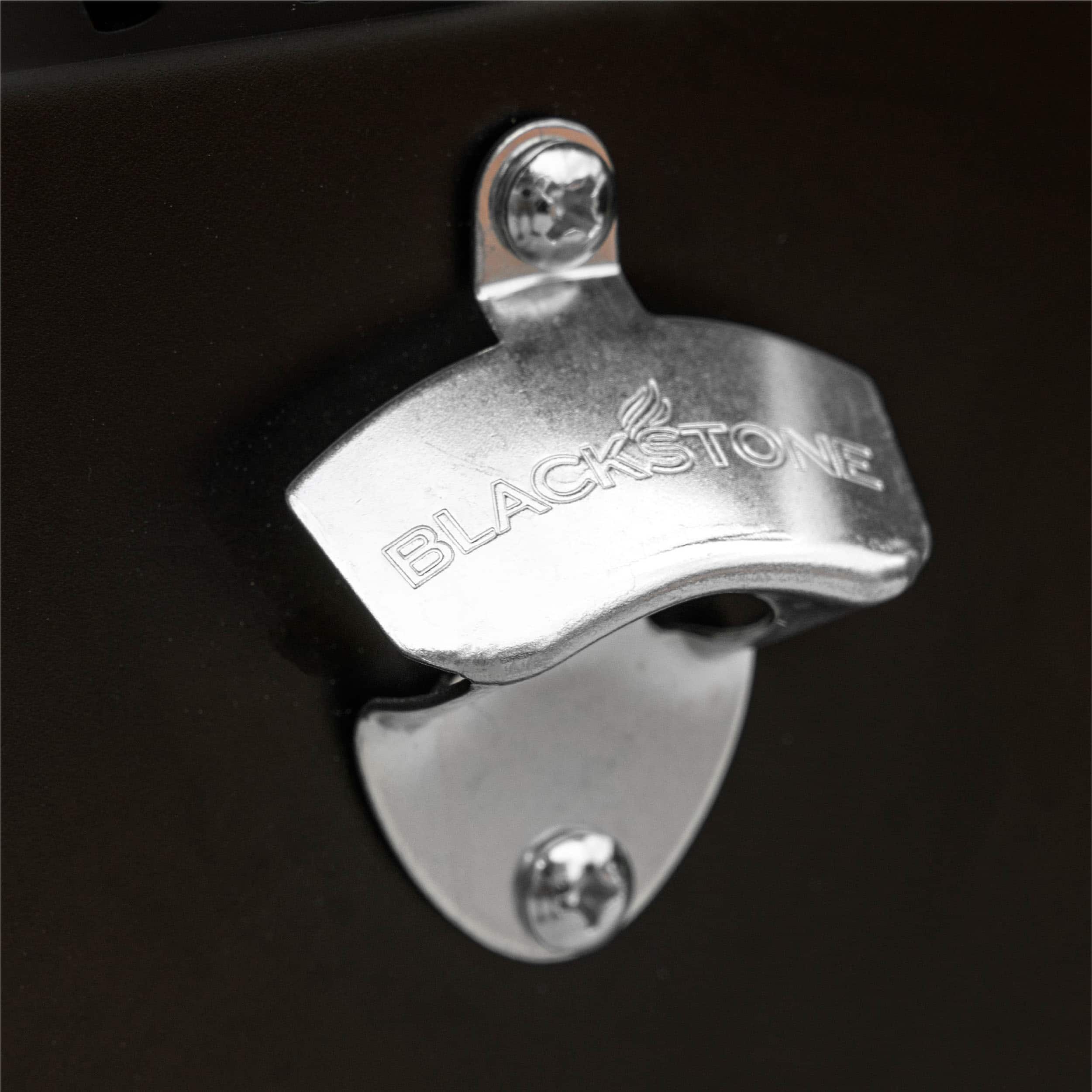 Alt View 18. Blackstone - Original 36-in. Outdoor Omnivore Griddle with Hood and Folding Shelves - Black.