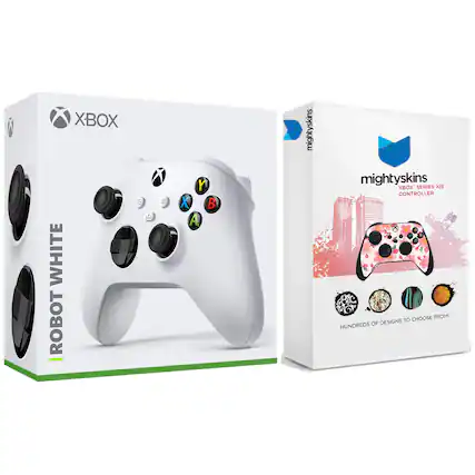XBOX
ROBOT WHITE
mightyskins
XBOX SERIES XIS CONTROLLER
HUNDREDS OF DESIGNS TO CHOOSE FROM!