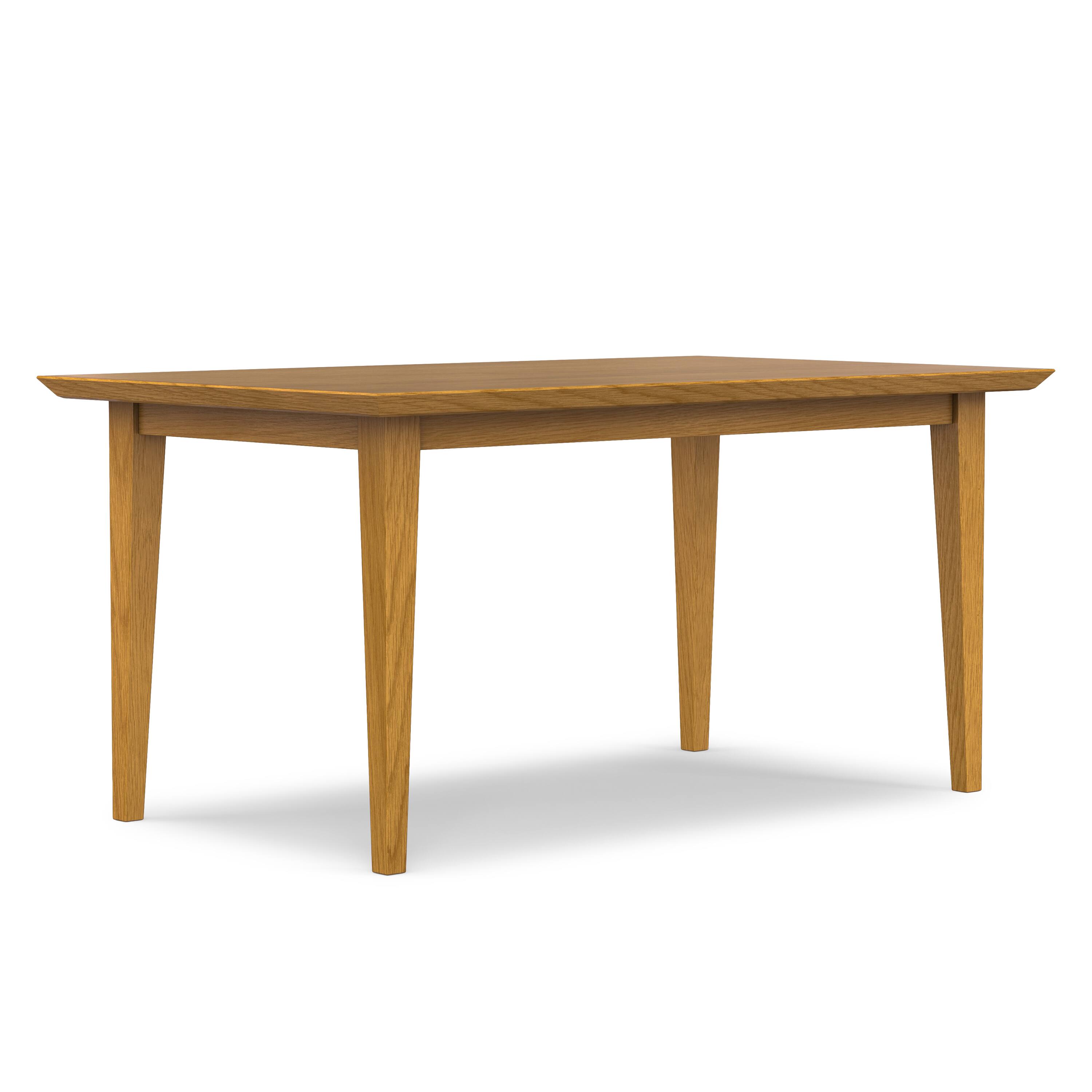 Front. Simpli Home - Colby 60 inch x 36 inch Rectangle Contemporary Modern Dining Table in Oak - Oak.