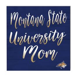 Jardine - Montana State Bobcats 10'' x 10'' Mom Plaque - Navy