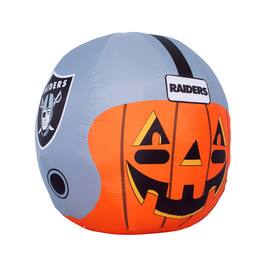 Sporticulture - Las Vegas Raiders 4' Inflatable Jack-O'-Helmet - Multicolor