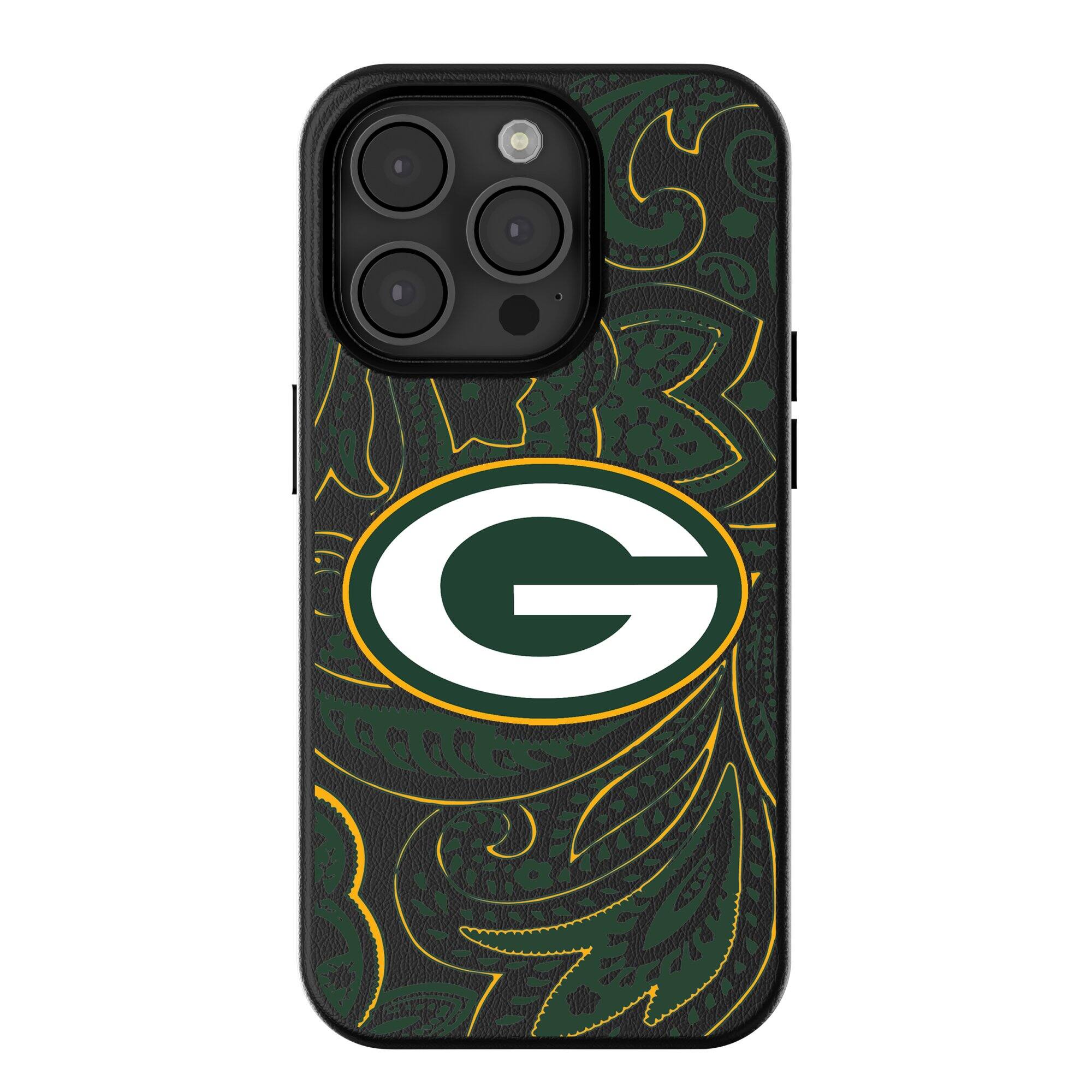 Keyscaper - NFL - Green Bay Packers Paisley iPhone Magnetic Bump Case - 15 - Black price history on PriceWatchPro