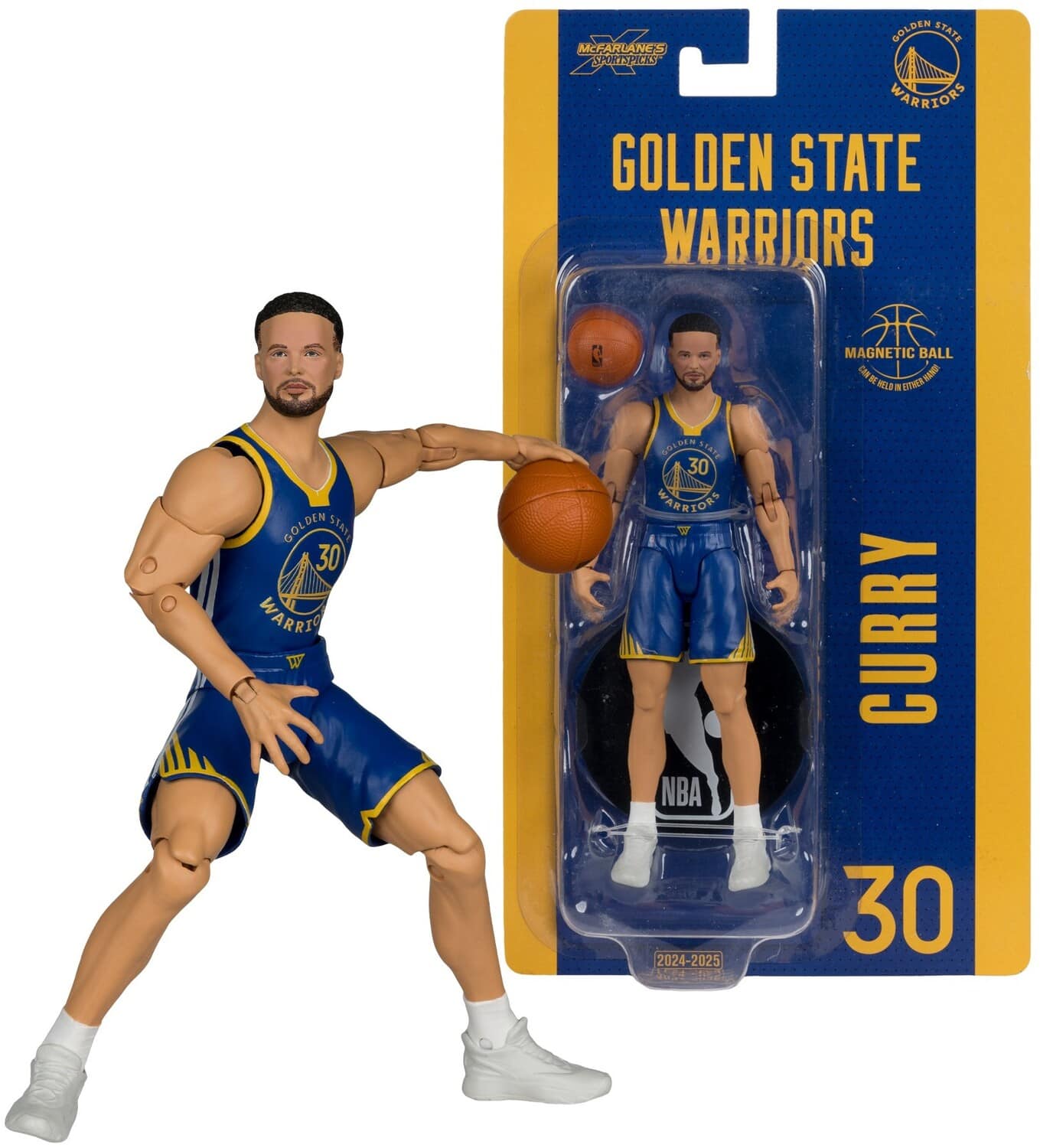 "McFarlane Toys - McFarlane SportsPicks - NBA - Stephen Curry (Golden State Warriors) 6"" Action Figure - COLLECTIBLES - Multicolor" price history on PriceWatchPro