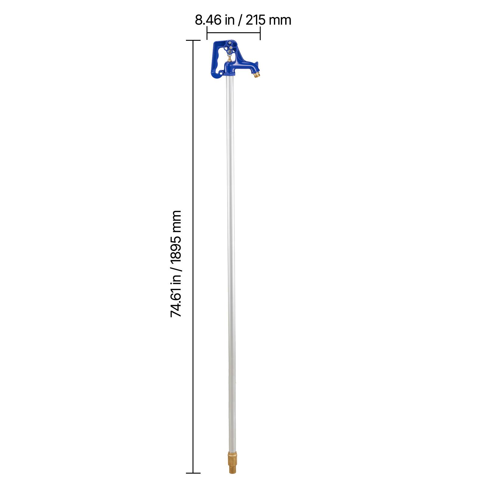 8.46 in / 215 mm  
74.61 in / 1895 mm