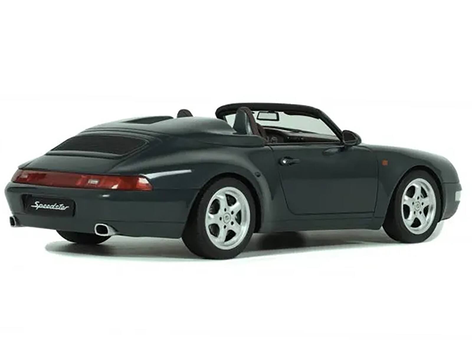 Back. GT Spirit - Porsche 993 Speedster Black 1/18 Model Car by GT Spirit - Black.