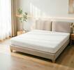 Front. Furniture of America - 6" Memory Foam Mattress, CertiPUR-US Certified, Plush Comfort, Pressure Relief, Roll-in-Box, Medium Firm, Double layer - White.