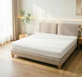 Furniture of America - Artemisia 8" Memory Foam Mattress with 2" Plush Top Layer, CertiPUR-US Certified, Soft Pressure Relief, Rolled in a Box - White
