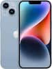 Front. Apple - iPhone 14 A2649 (Fully Unlocked) 128GB - Blue.