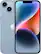 Front. Apple - iPhone 14 A2649 (Fully Unlocked) 256GB - Blue.