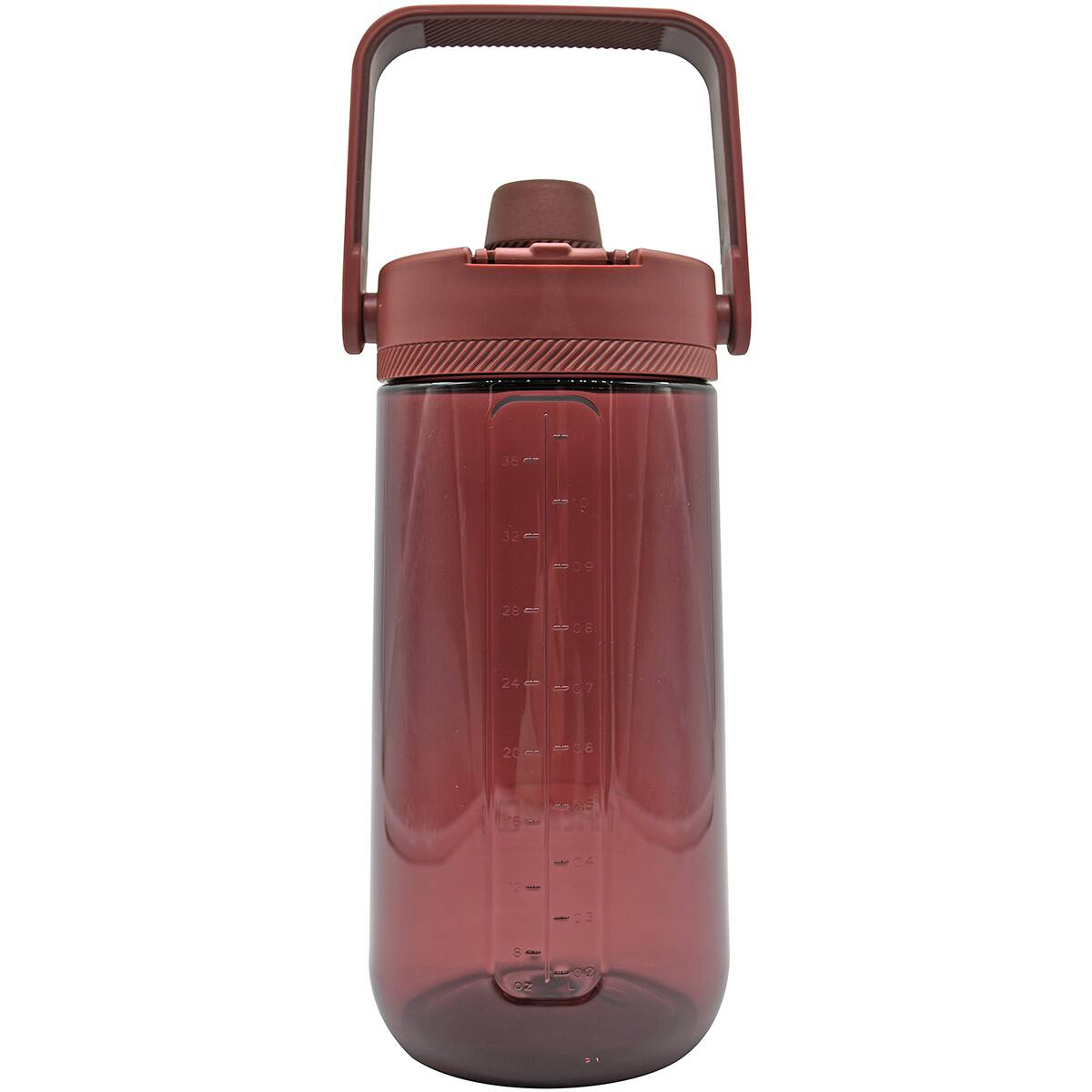 Alt View 3. Thermos - Thermos 40 oz. Alta Hard Plastic Hydration Bottle w/ Spout - Rosewood Red - Red.