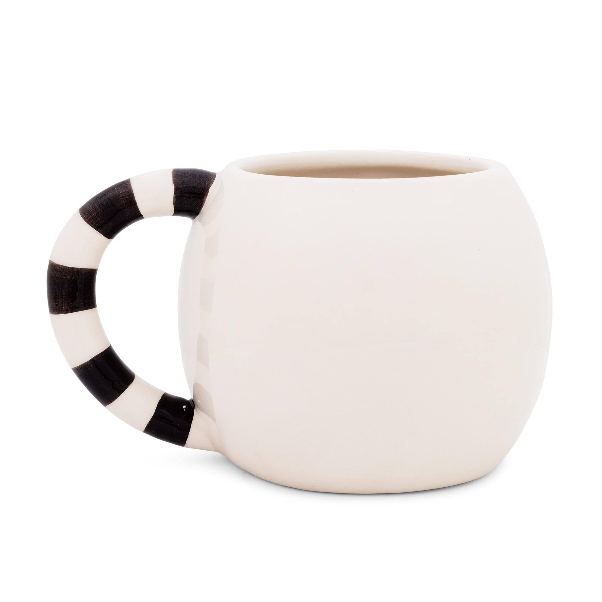 Alt View 1. Disney - Disney The Nightmare Before Christmas Jack Sculpted Ceramic Mug | 20 Ounces - White.