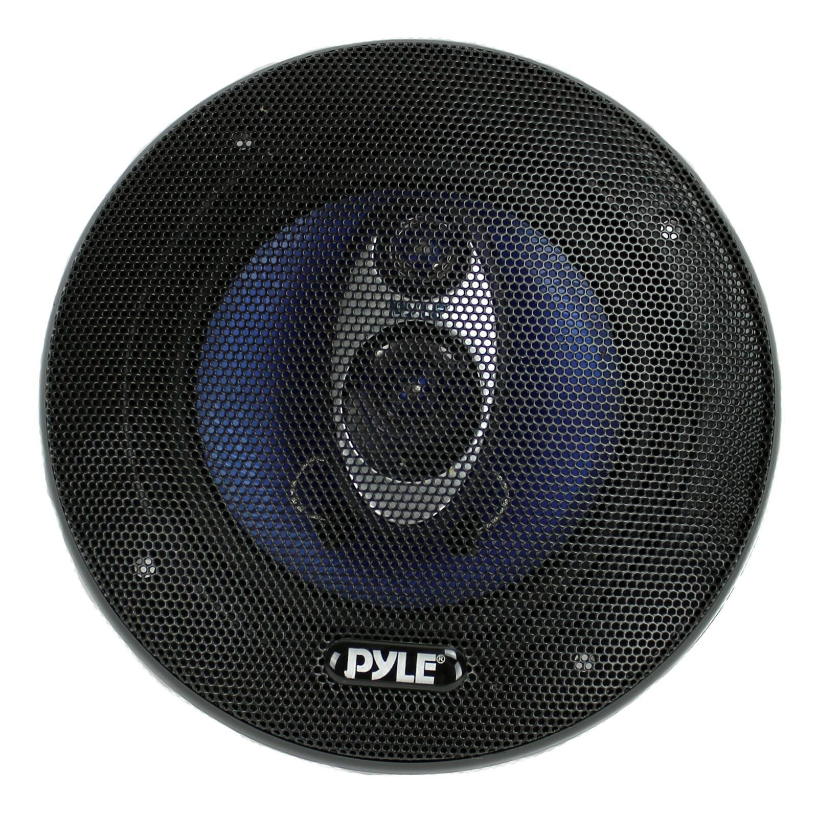 Alt View 4. Pyle - PYLE PL53BL 5.25" 400W 3-Way Car Audio Triaxial Speakers Stereo TWO PAIRS - Black.