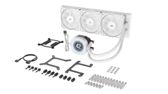 CORSAIR NAUTILUS 360 RS LCD Liquid CPU Cooler White CW-9061034-WW CORSAIR NAUTILUS 360 RS LCD Liquid CPU Cooler White CW-9061034-WW