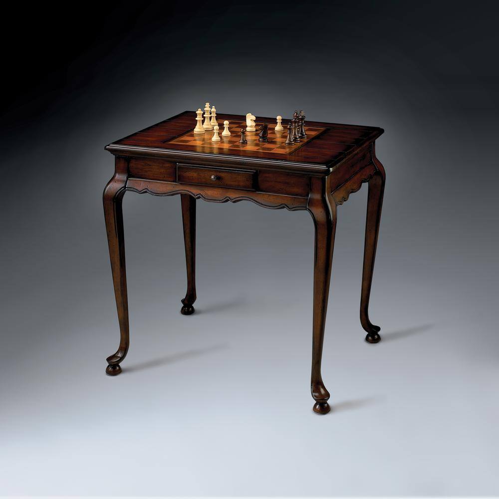 Alt View 2. Butler Specialty - Bannockburn Game Table - Dark Brown.