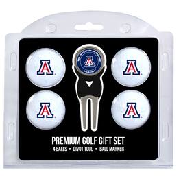Team Golf - Arizona Wildcats 4-Ball Gift Set - Multicolor