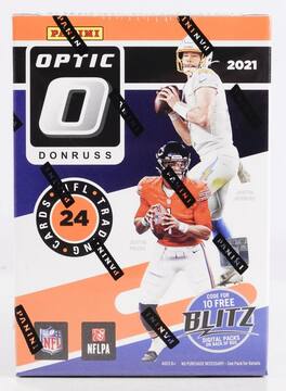 2021 Panini Donruss Optic Football 6-Pack Blaster Box (Purple Shock Parallels!)