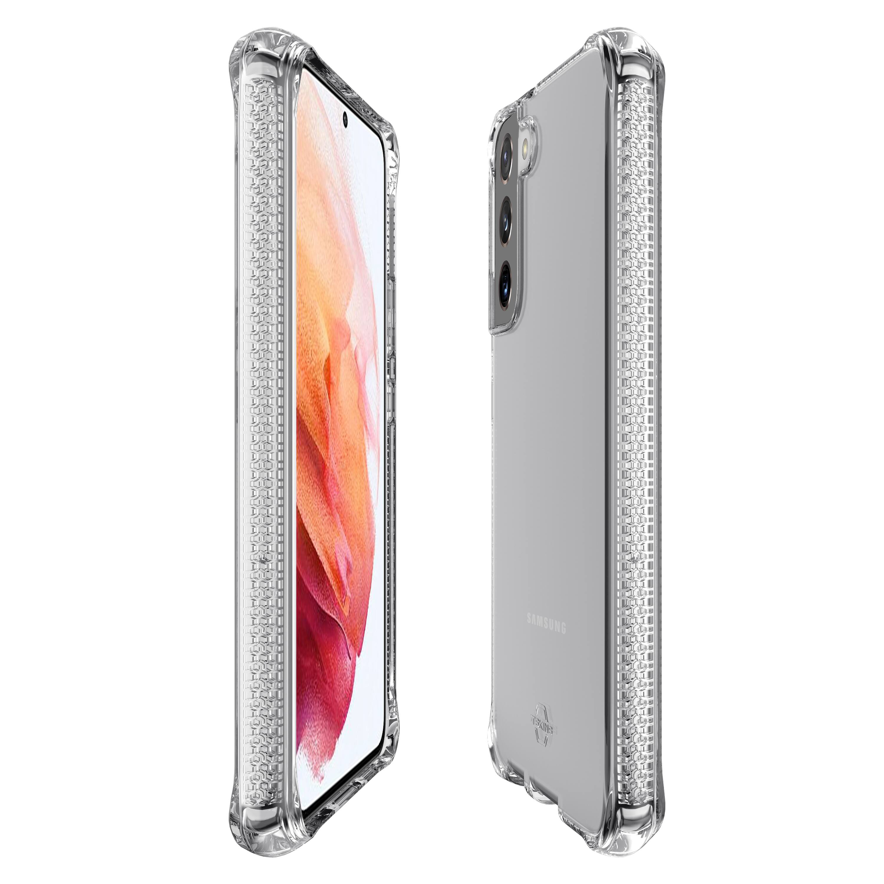 Left. Itskins - ITSKINS - Spectrum Clear Case for Samsung Galaxy S22 - Transparent.