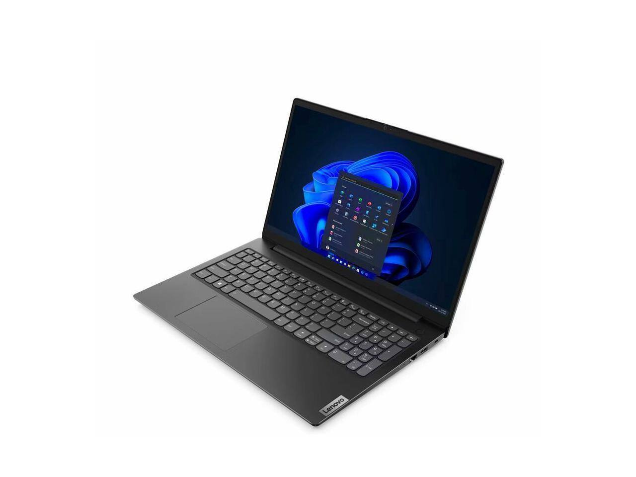 Alt View 1. Lenovo - Lenovo V15 G4 IRU 15.6" Intel Core i5-1335U  8GB Memory 256GB Storage Windows 10 Pro 83A10024US - Black.