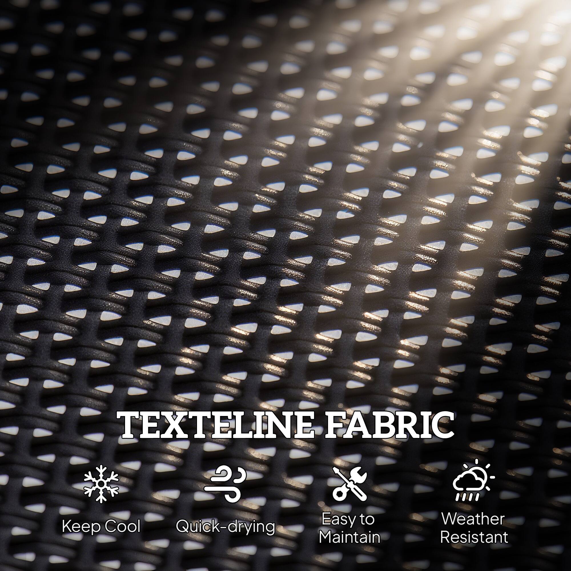 TEXTELINE FABRIC Keep Cool Quick-drying Easy to Maintain Weather Resistant