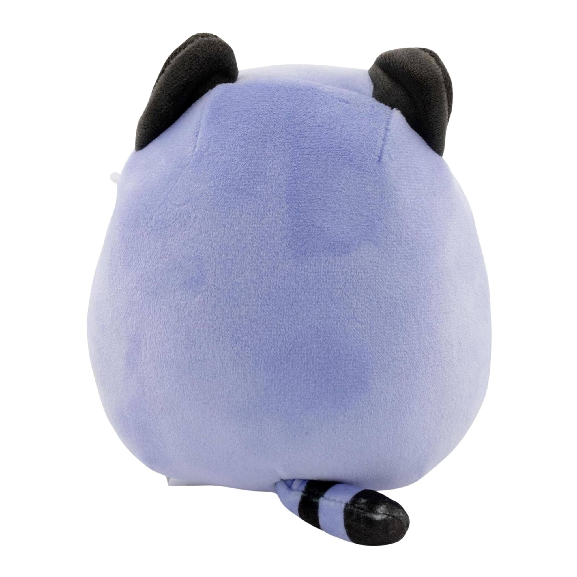 Alt View 2. Kellytoy - Squishmallow Cozy Squad 8 Inch Plush | Duranga the Blue Raccoon - Blue.