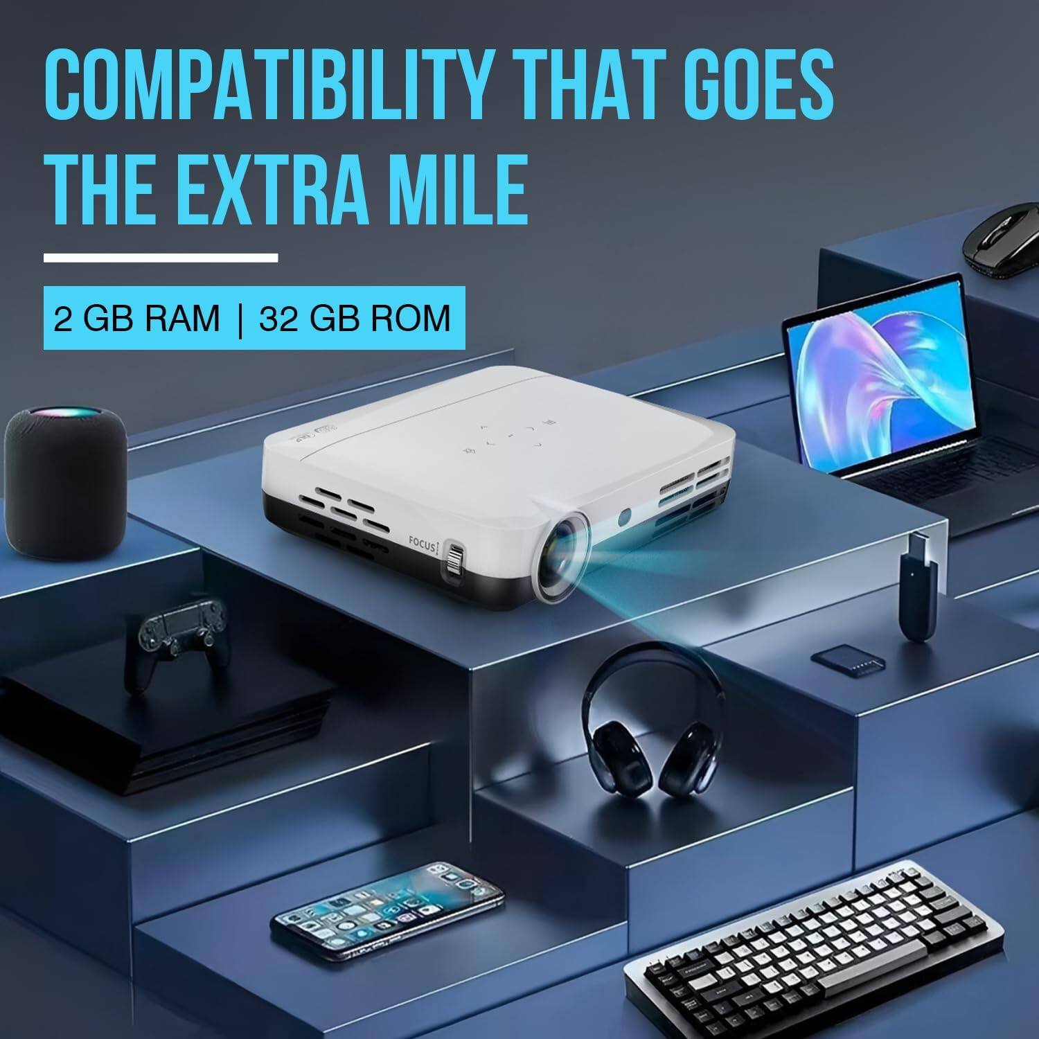 COMPATIBILITY THAT GOES THE EXTRA MILE

2 GB RAM | 32 GB ROM