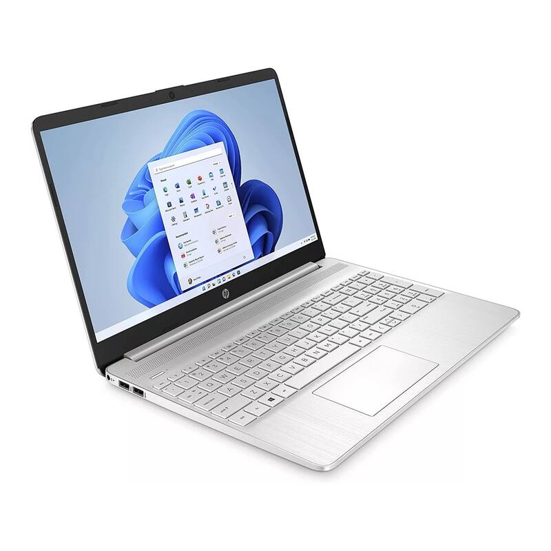 Alt View 2. HP - HP 15.6" FHD Laptop,AMD Ryzen 3 3250U,16GB RAM,1TB SSD,AMD Radeon Graphics,Win 10,Silver - Silver.