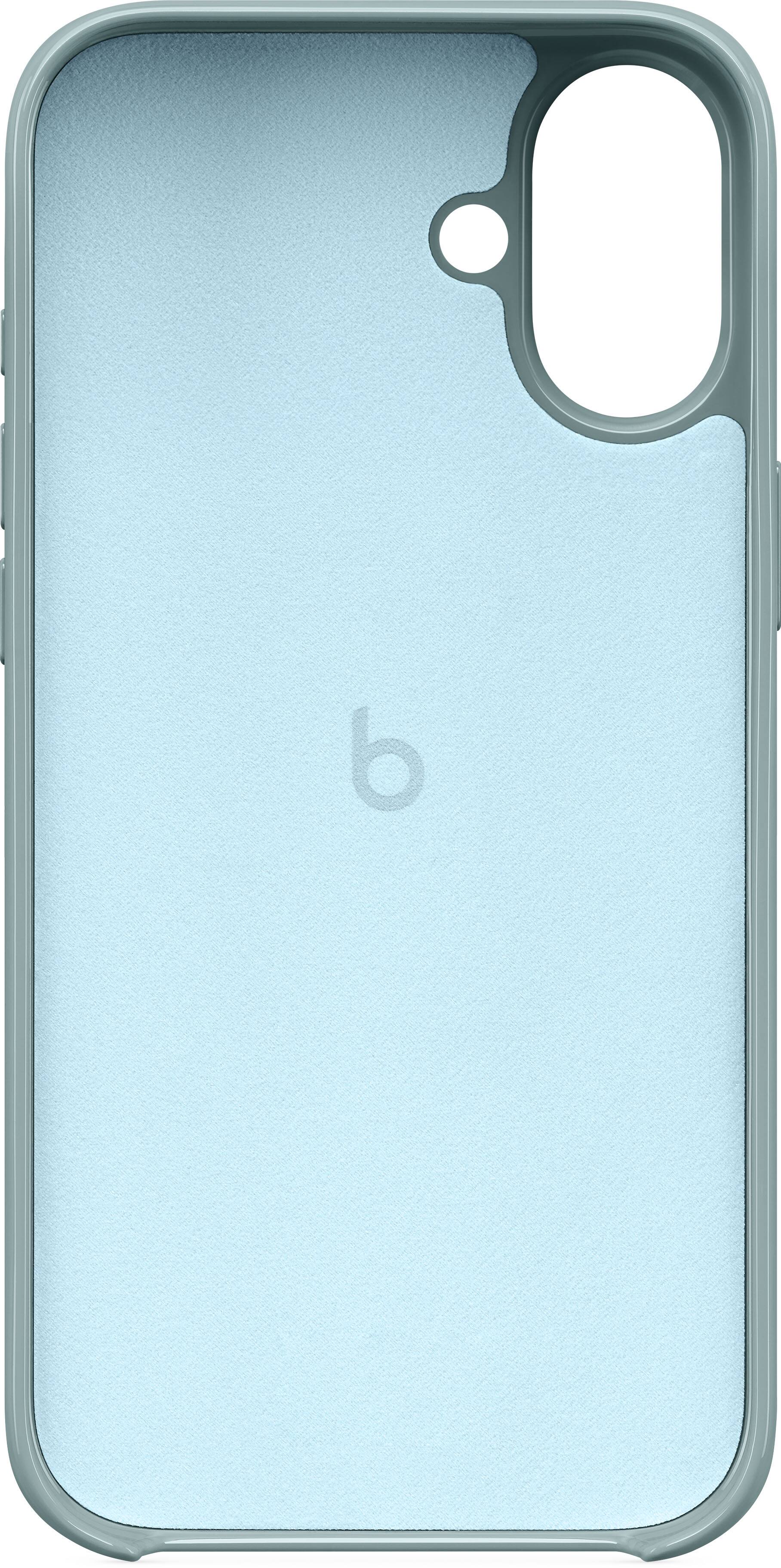 Left. Beats - iPhone 16 Plus Case with MagSafe - Riptide Blue.