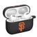 Alt View 1. Artinian - San Francisco Giants AirPods Pro Silicone Case Cover - Black.