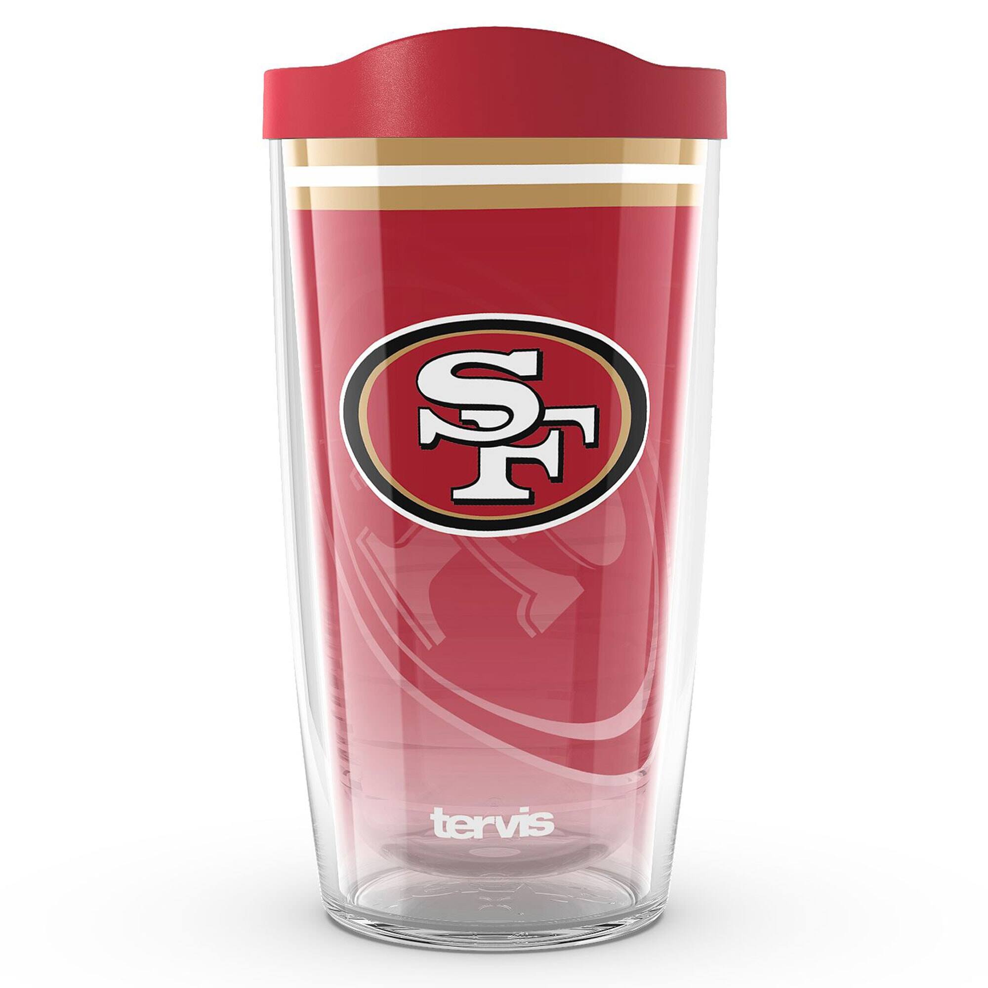 Front. Tervis - San Francisco 49ers 16oz. Forever Fan Classic Tumbler - Multicolor.