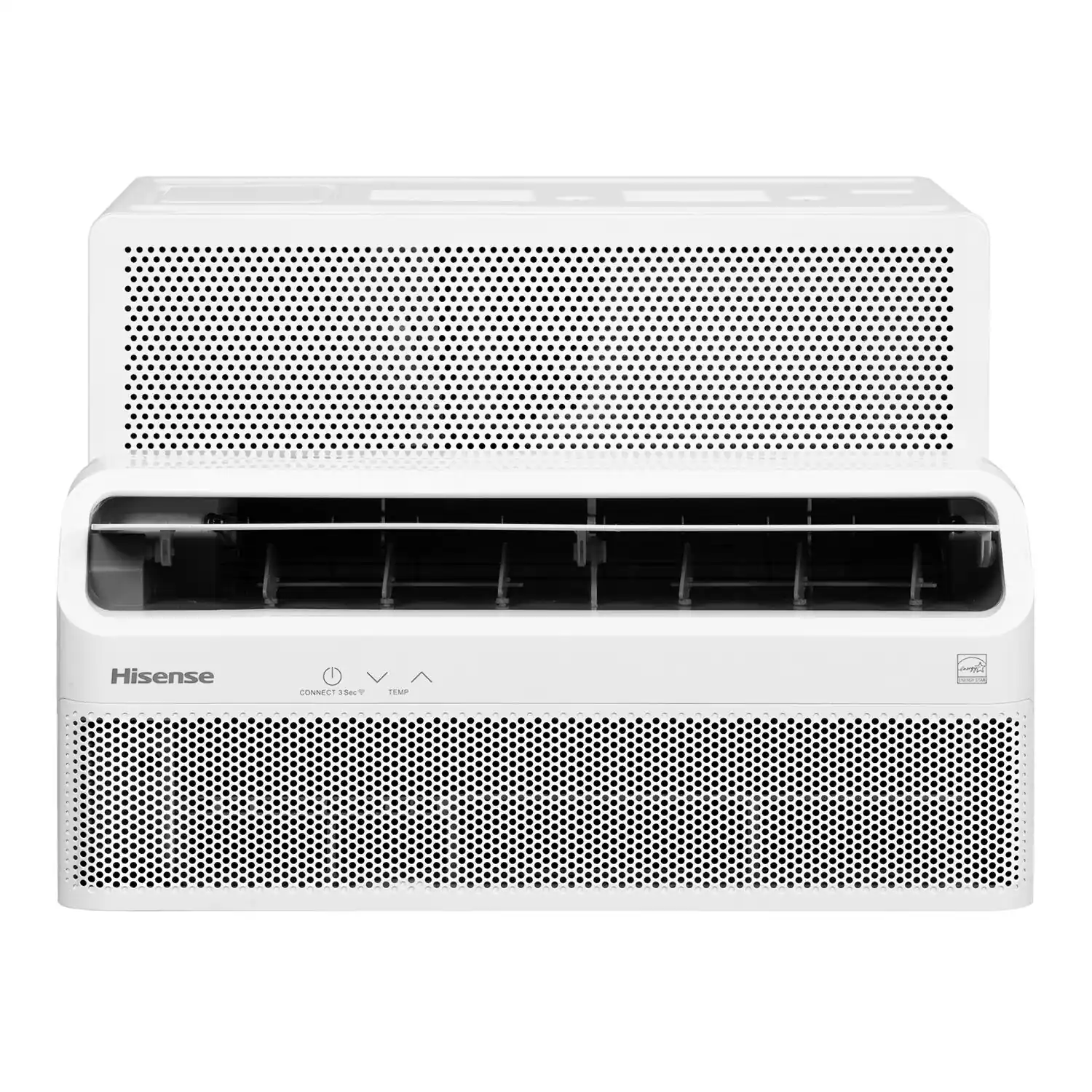 Hisense - 8,000 BTU UltraSlim Window AC with Inverter Technology & Easy Installation Bracket 350 Sq. Ft - White