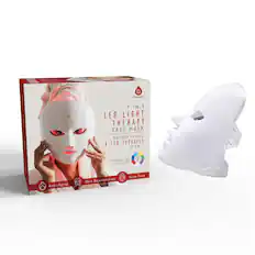 P PURSONIC 7-IN-1 LED LIGHT THERAPY FACE MASK MASQUE FACIAL A LED THRAPIE 7-EN-1 7-Color LED Light Anti-Aging Skin Rejuvenation Acne Care