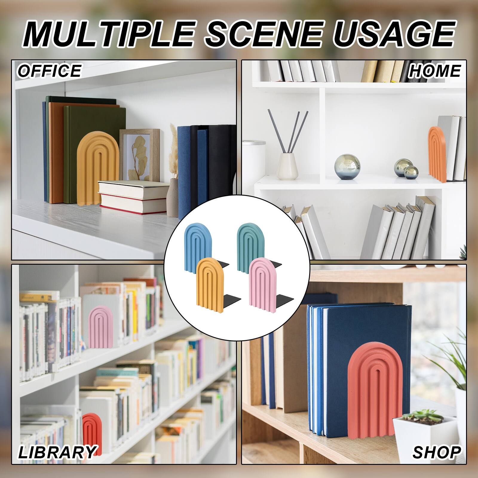 MULTIPLE SCENE USAGE

OFFICE

HOME

LIBRARY

SHOP