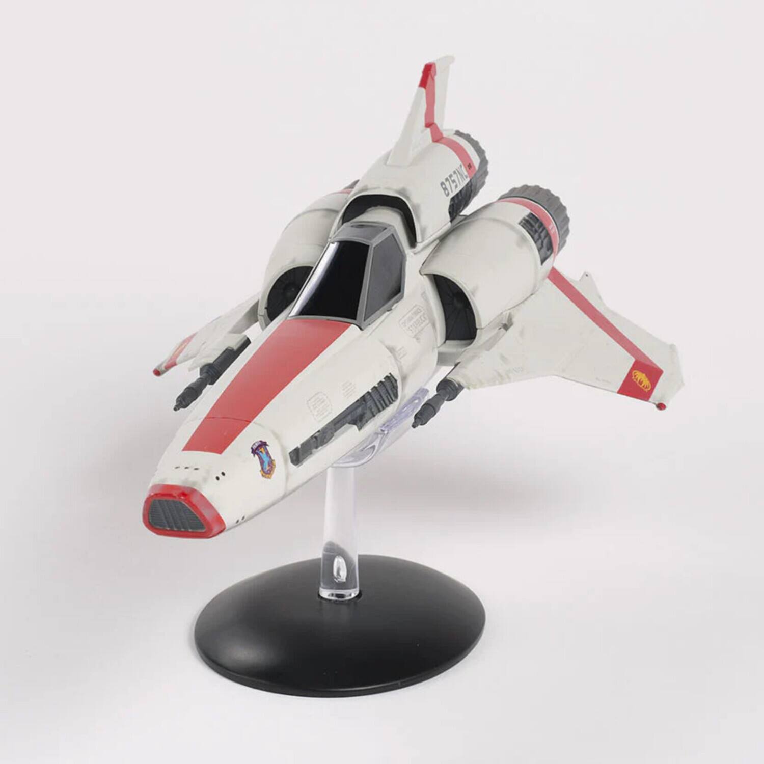 Alt View 1. PopMarket - Battlestar Galactica - Modern Viper MK II Starbuck Variant Die-Cast 10.5" Ship   - COLLECTIBLES - Multicolor.