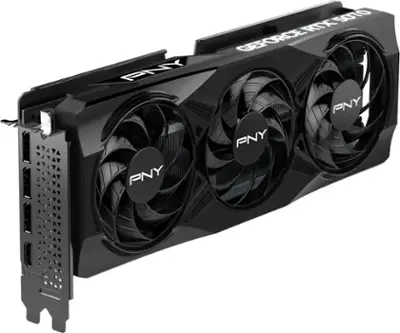 PNY - GeForce RTX 5070 12GB OC GDDR7 PCI Express 5.0 Graphics Card with Triple Fan - Black