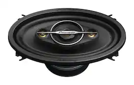Pioneer - 4" x 6" 4-Way Car Speakers Carbon/Mica-reinforced IMPP cone (Pair) - Black