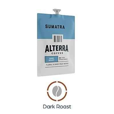 SUMATRA  
ALTERRA COFFEE  
DARK ROAST  
FLORAL & DRIED FRUIT NOTES  
Dark Roast