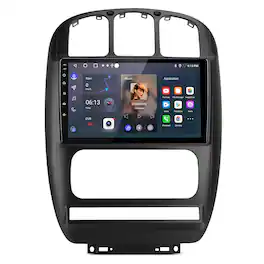 Junsun - For Dodge Caravan Chrysler Town & Country 2006-2012 10" 2+64GB Android 15 carplay Car Stereo Radio GPS Navi WIFI SWC RDS - Black