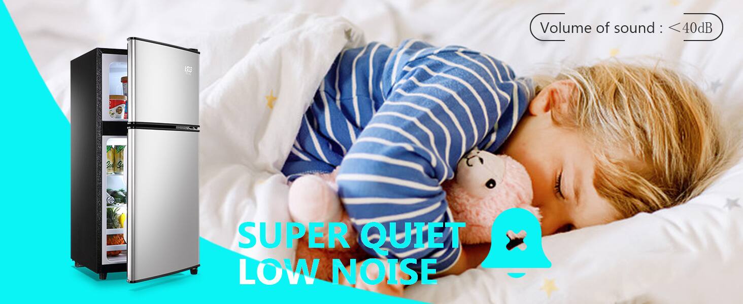 Volume of sound: < 40dB

SUPER QUIET LOW NOISE