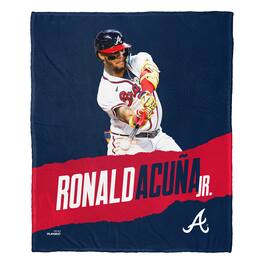 Northwest - Ronald Acu-a Jr. Atlanta Braves 50" x 60" Player Silk Touch Throw Blanket - Multicolor