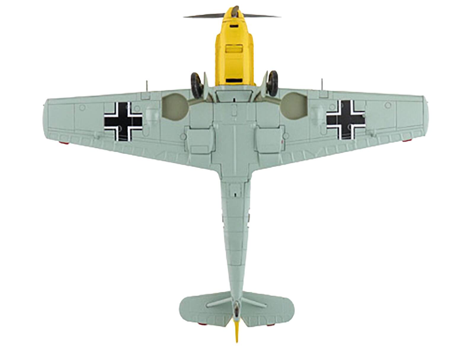 Back. Hobby Master - Messerschmitt Bf 109E-3 "White 4 Horst Perez 4/JG 26 1940" Luftwaffe 1/48 Diecast Hobby Master - Multi.