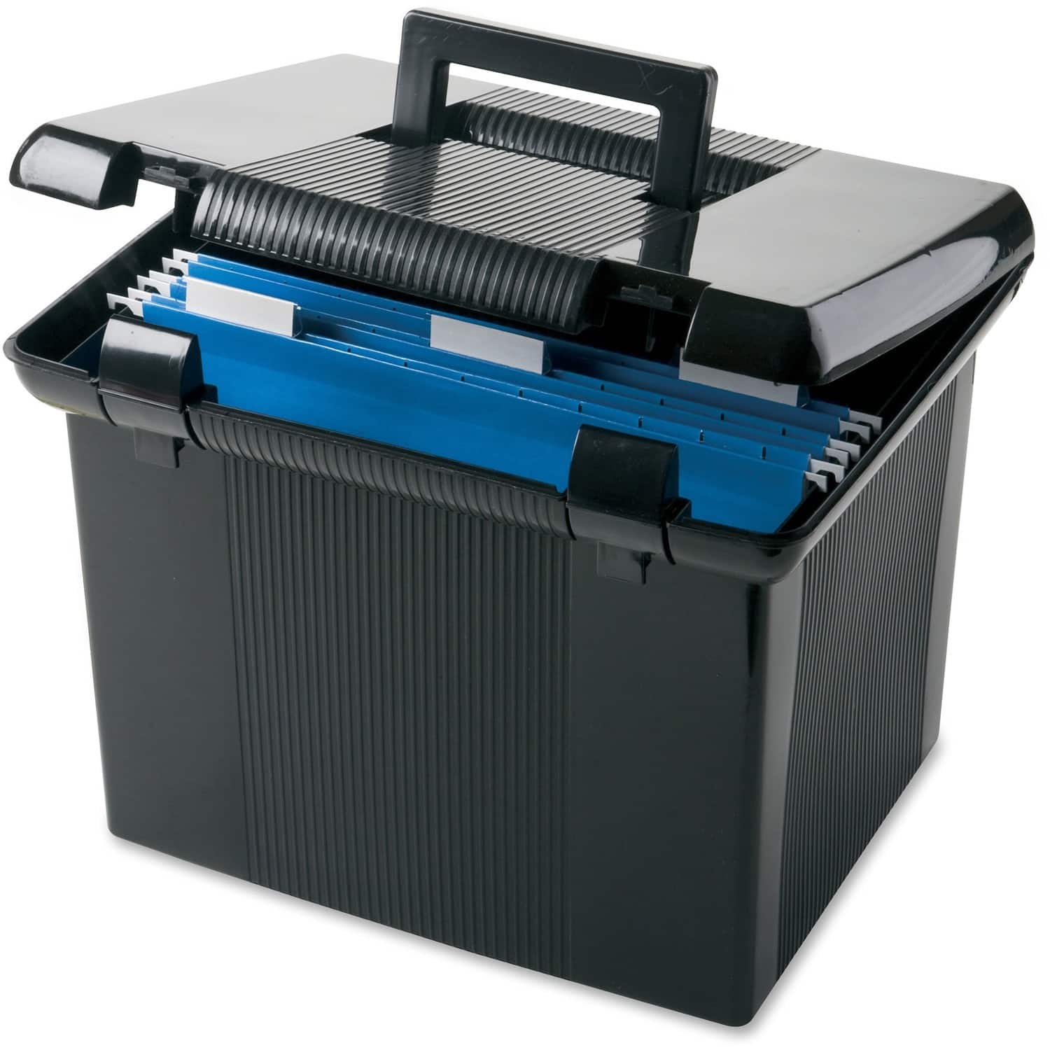 Pendaflex - Portafile File Storage Box Letter Plastic Black For 1 Each price history on PriceWatchPro