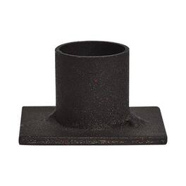 BreeBe - Single Iron Taper Holder - Black