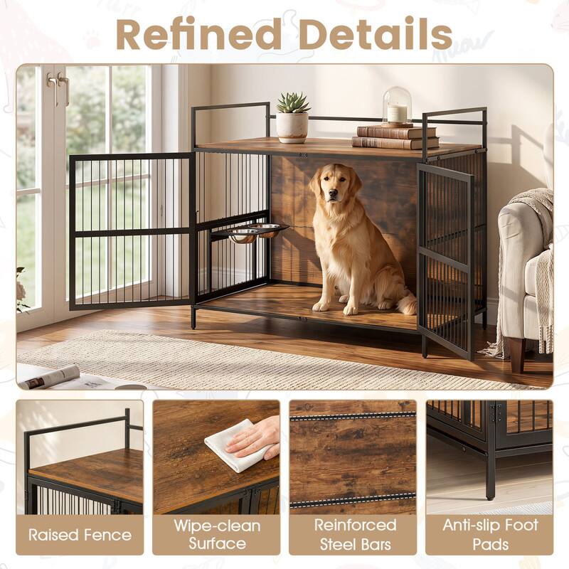 Refined Details

- Raised Fence
- Wipe-clean Surface
- Reinforced Steel Bars
- Anti-slip Foot Pads