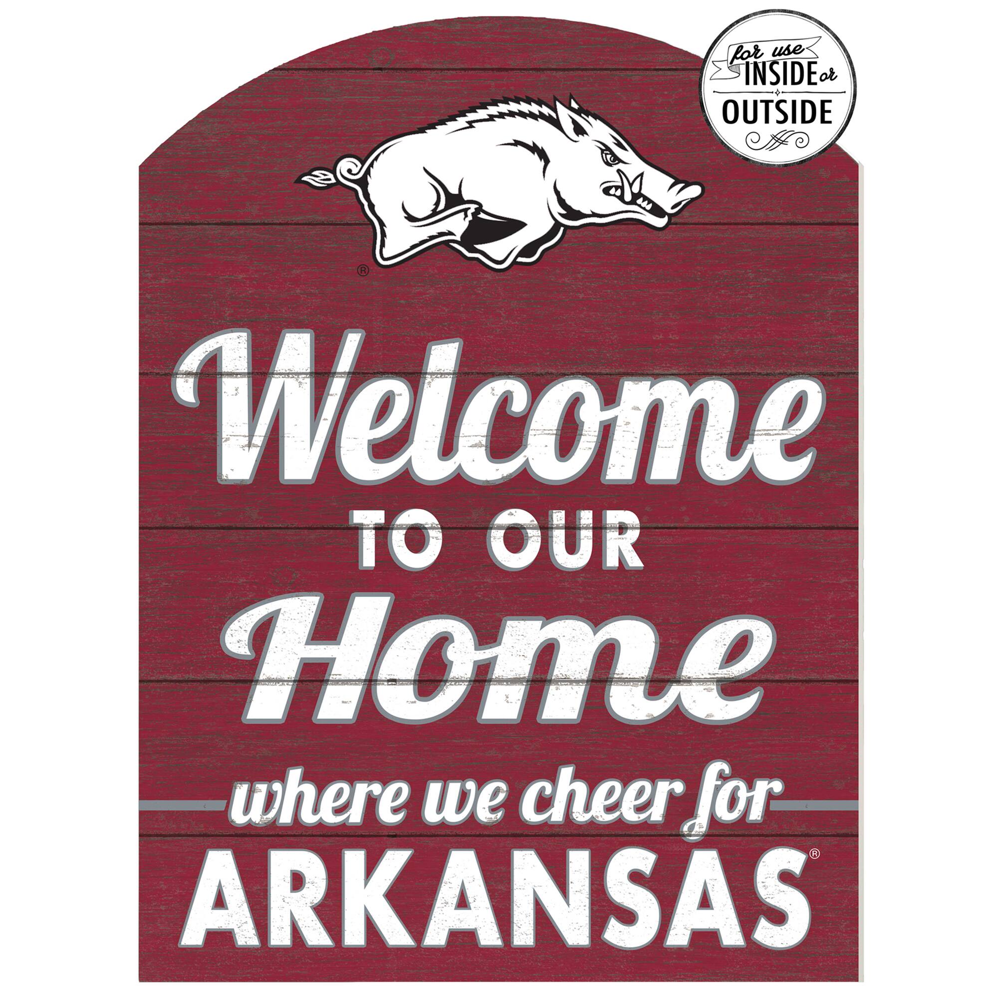 Arkansas Razorbacks 16'' x 22'' Marquee Sign