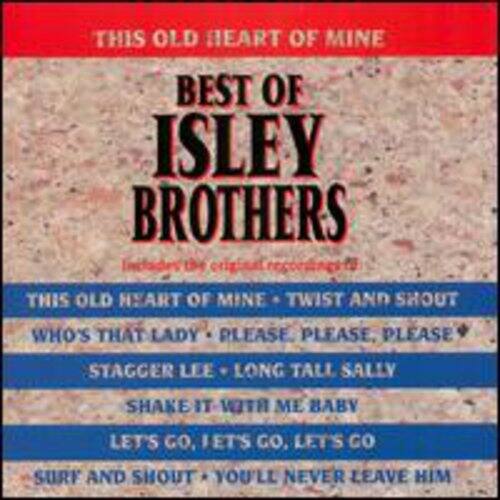 THIS OLD HEART OF MINE  
BEST OF ISLEY BROTHERS  

Includes the original recordings!  

THIS OLD HEART OF MINE  
TWIST AND SHOUT  
WHO'S THAT LADY  
PLEASE, PLEASE, PLEASE  
STAGGER LEE  
LONG TALL SALLY  
SHAKE IT WITH ME BABY  
LET'S GO, LET'S GO, LET'S GO  
SURF AND SHOUT  
YOU'LL NEVER LEAVE HIM