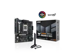 ASUS AURA SYNC WiFi6E
TUF GAMING B850M-E WIFI
MOTHERBOARD
ASUS
TUF GAMING
B850M-E WIFI
MOTHERBOARD