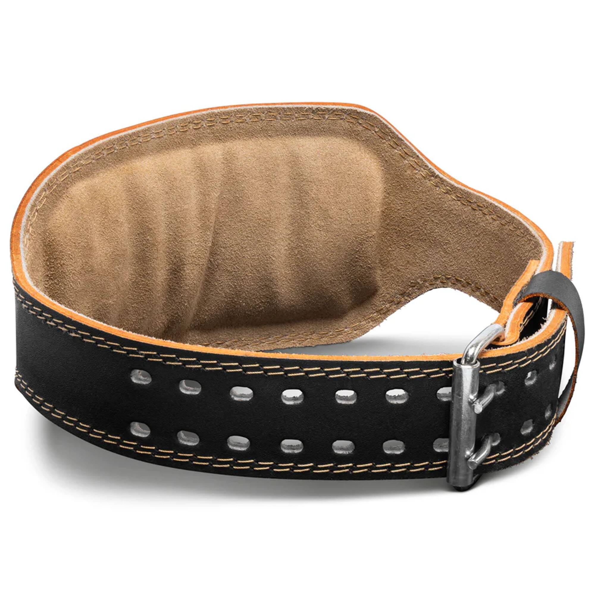 Alt View 2. Harbinger - Harbinger Unisex 6" Wide Padded Leather Belt 2.0 - Black - Xlarge - Black.