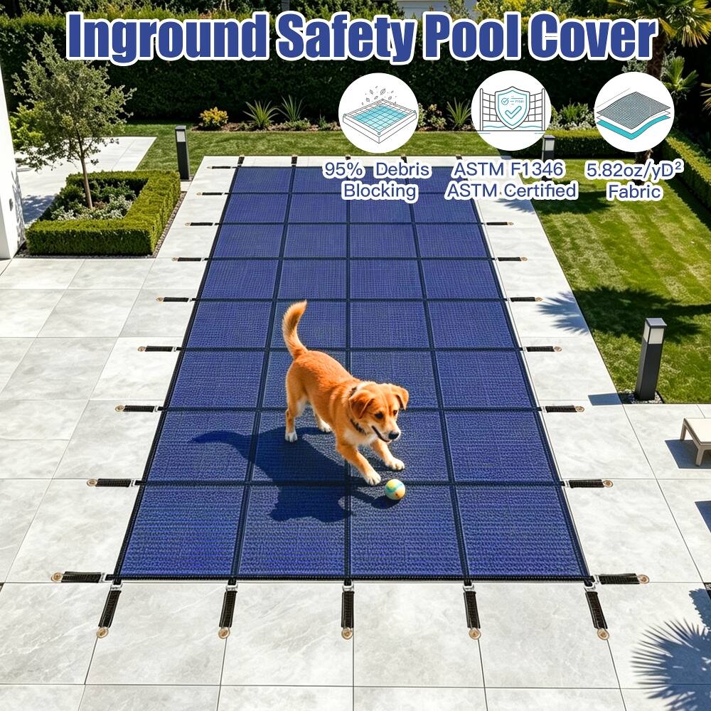Inground Safety Pool Cover

95% Debris Blocking
ASTM F1346
5.82oz/yD2
ASTM Certified Fabric