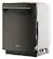 Left. KitchenAid - 24" Top Control Built-In Dishwasher with 360 Max Jets Third Rack and ProDry System, 44 dBA - Black Ore.